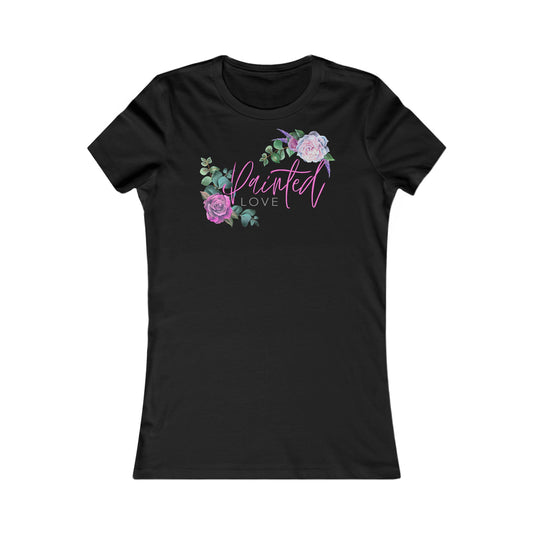 Painted Love Customs Logo Women’s fitted Tee