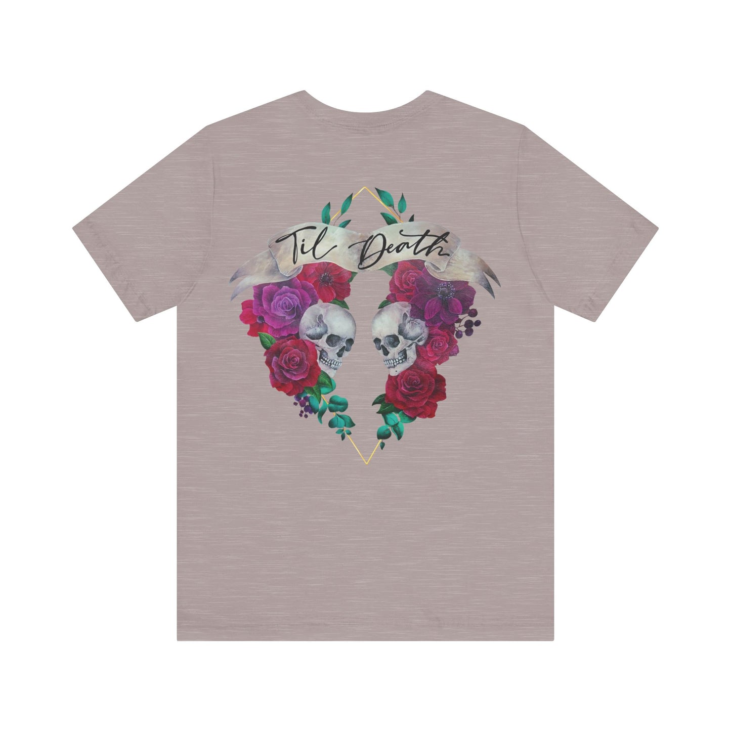 Skull and Roses Back Unisex Tee