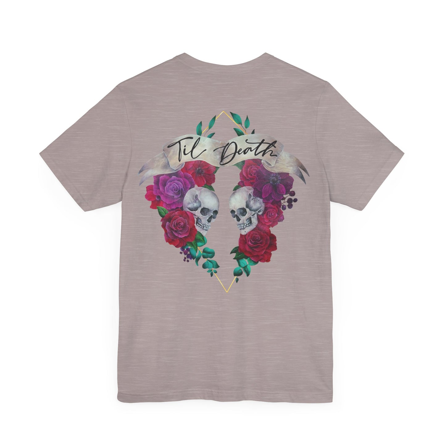 Skull and Roses Back Unisex Tee