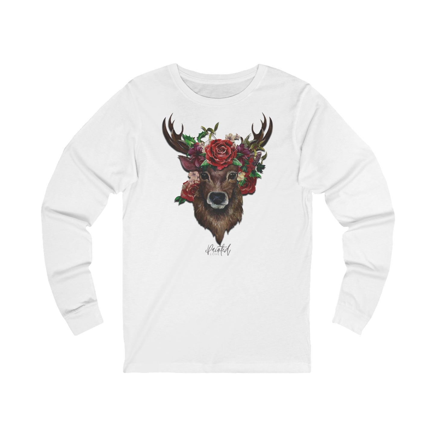 Christmas Deer Long Sleeved T-Shirt