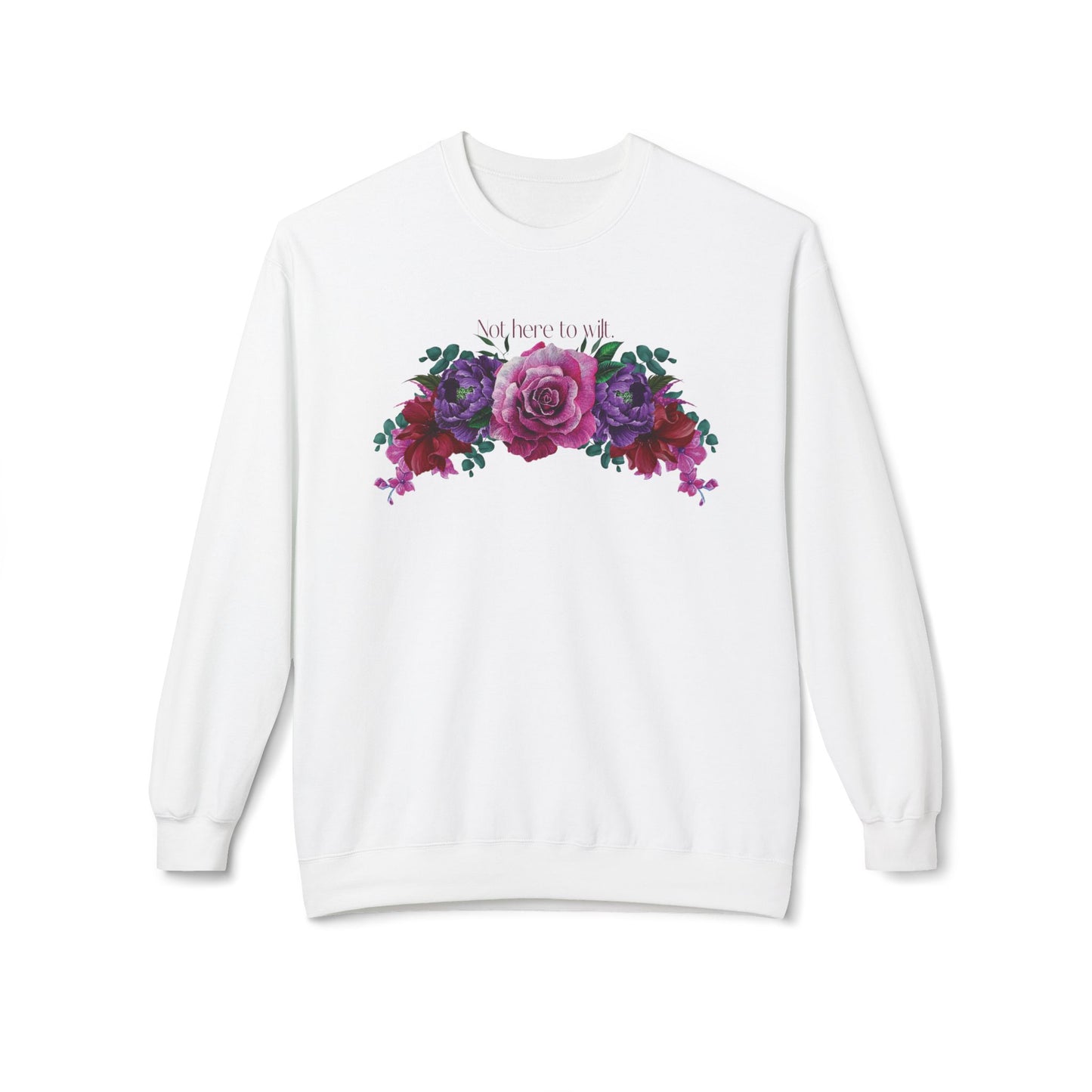 Summer Floral Sweatshirt - Not Here to Wilt