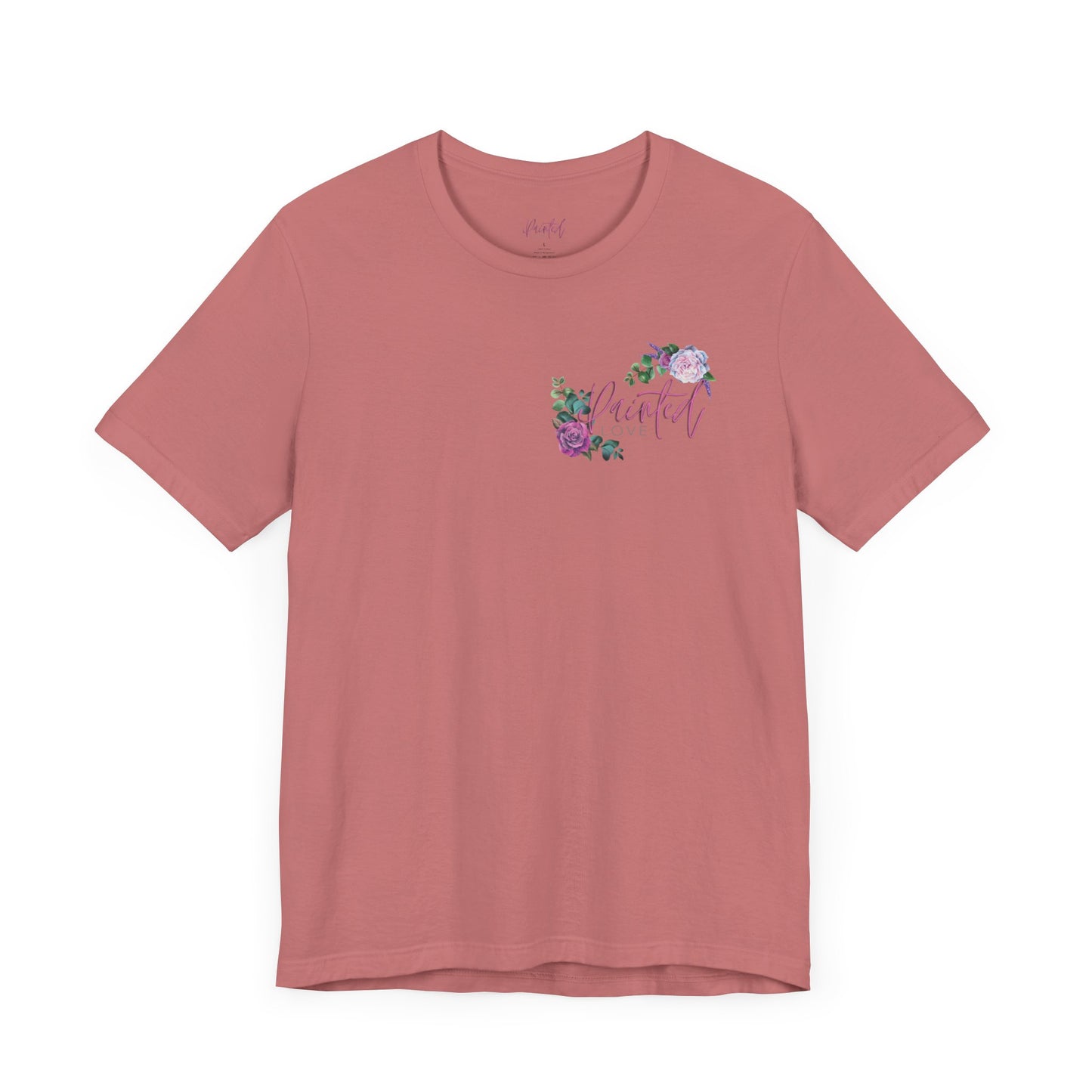 PLC Small Floral Logo Short Sleeve Tee