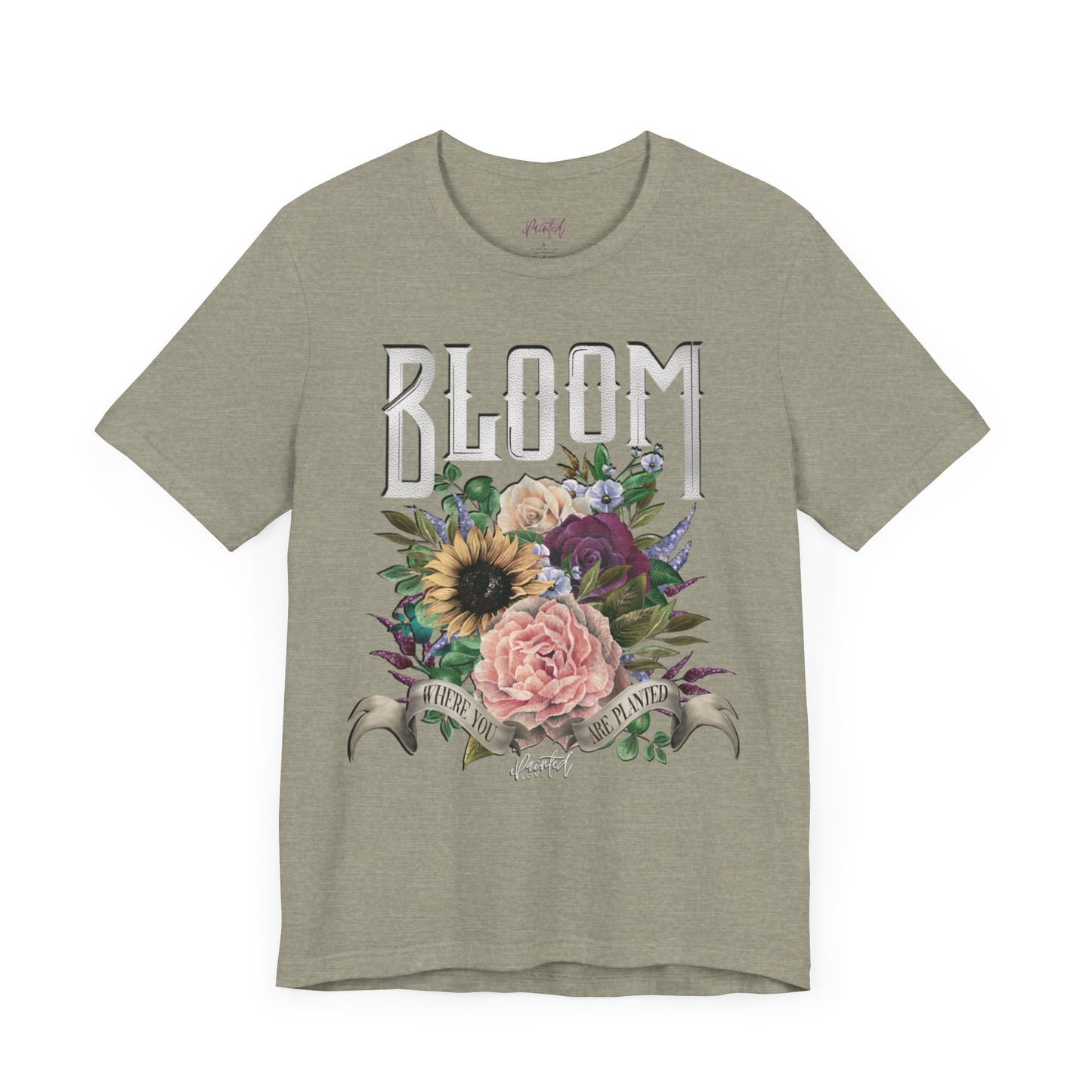 “Bloom Where You Are Planted” Unisex Tee