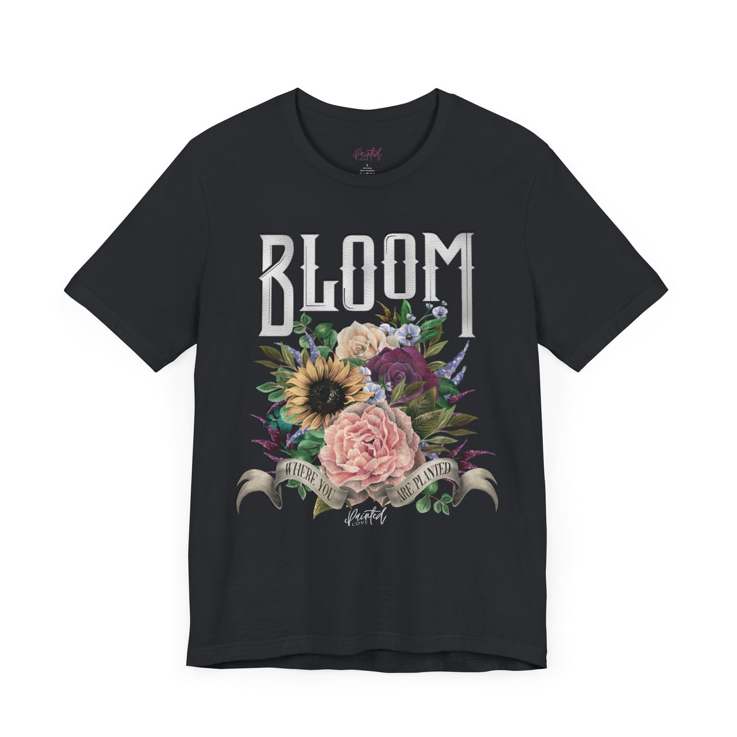 “Bloom Where You Are Planted” Unisex Tee