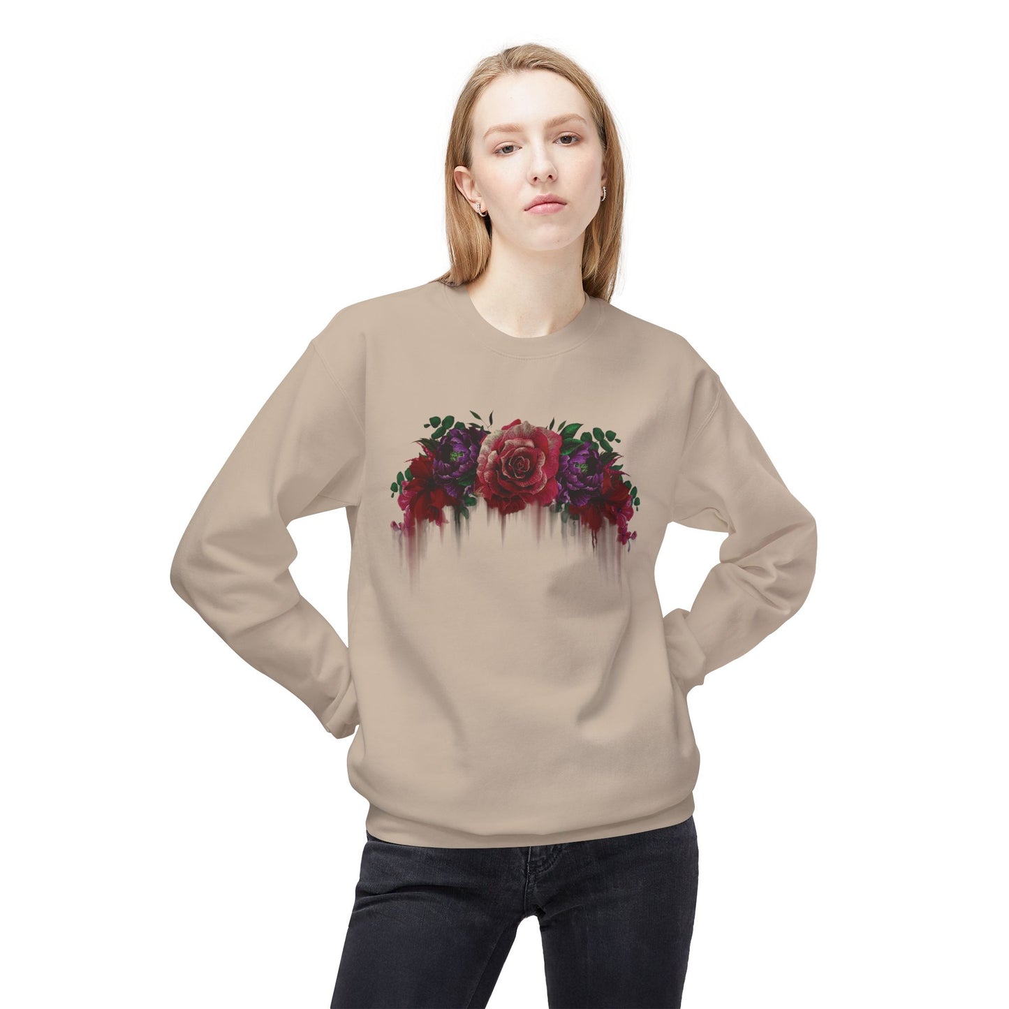 Summer Floral Sweatshirt - Painted Love Customs