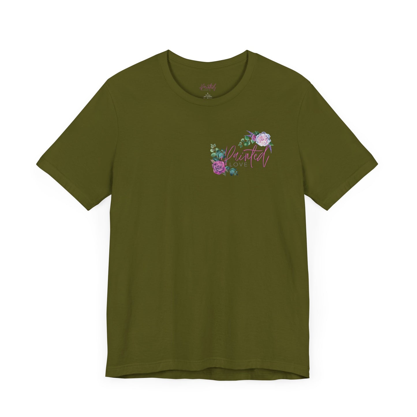 PLC Small Floral Logo Short Sleeve Tee