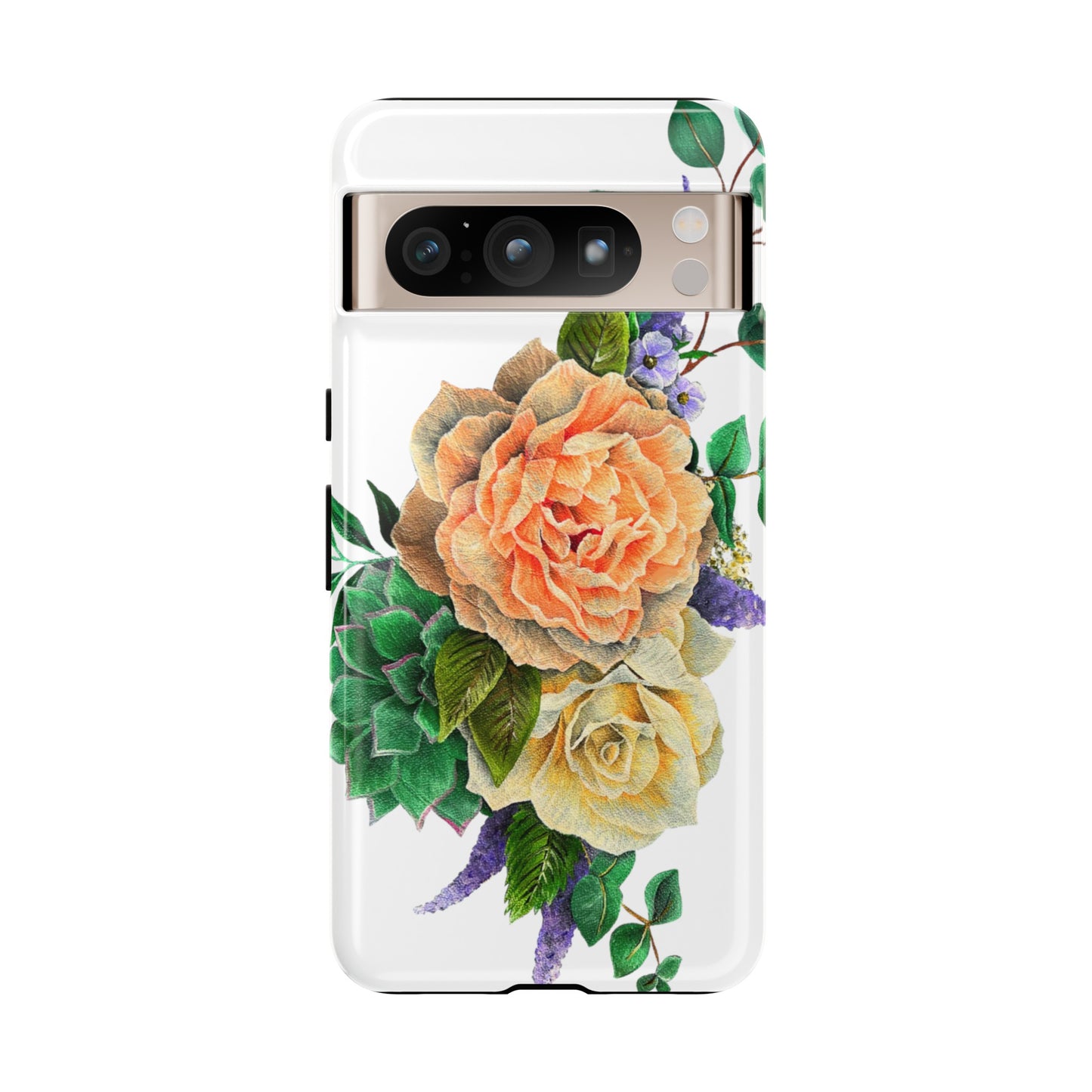 Painted Love Customs Floral Phone Case