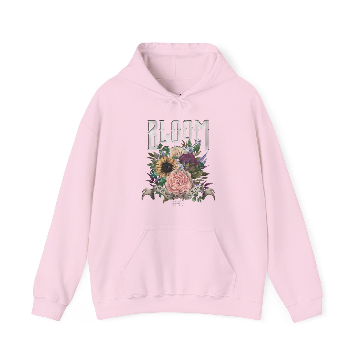 “Bloom Where You Are Planted” Unisex Hoodie