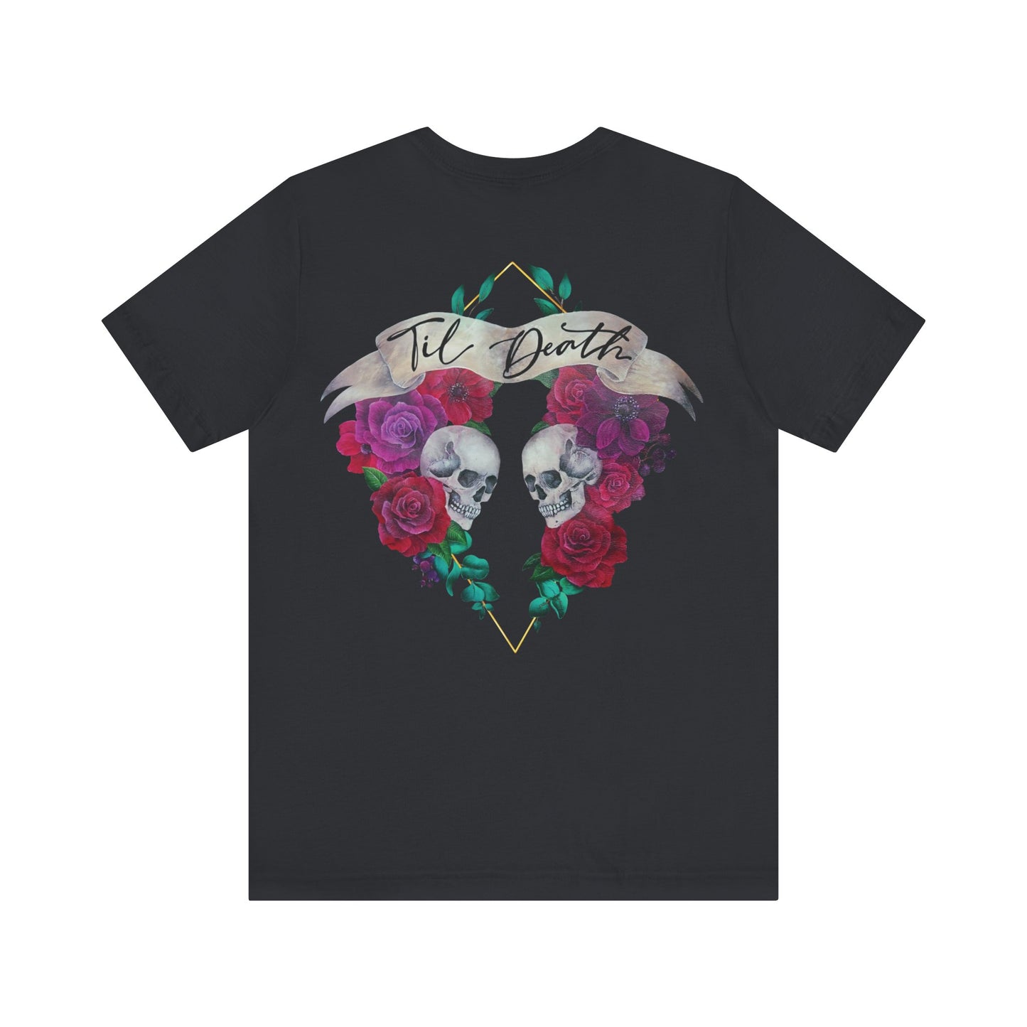 Skull and Roses Back Unisex Tee