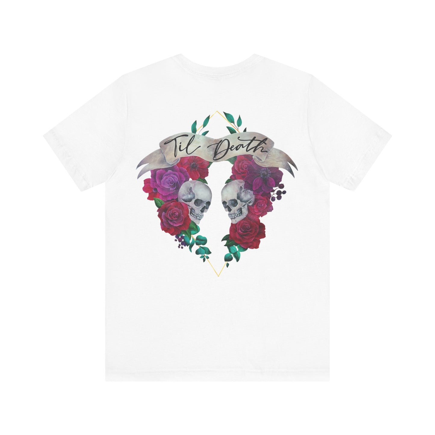 Skull and Roses Back Unisex Tee