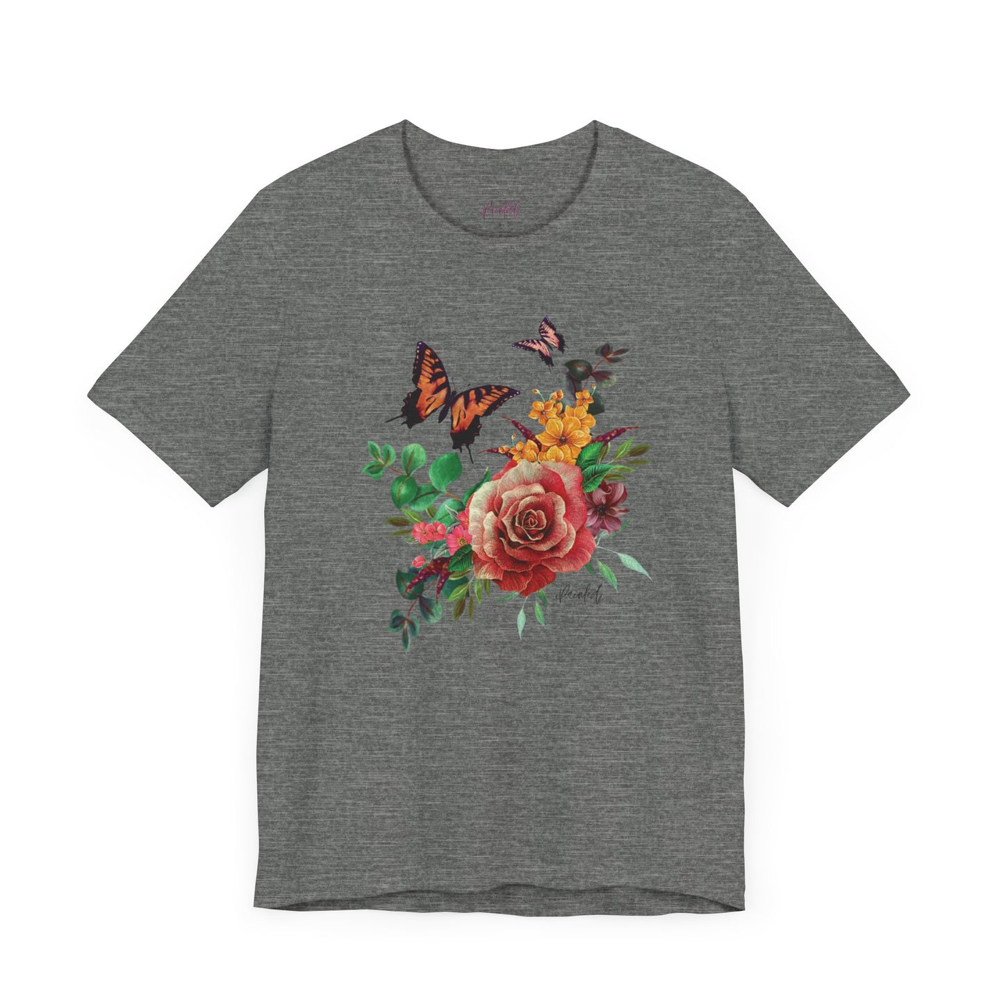 Floral Butterfly T-Shirt