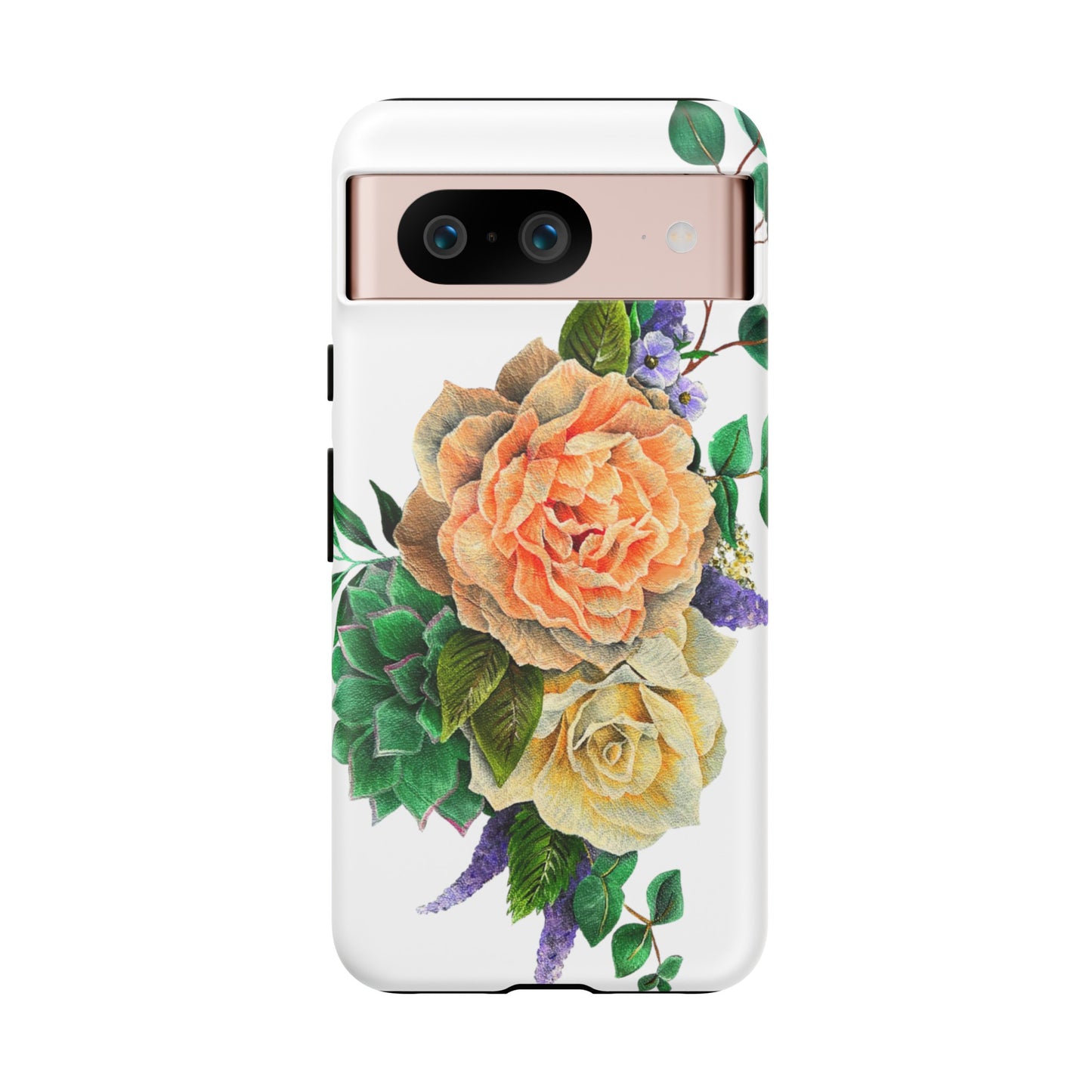 Painted Love Customs Floral Phone Case