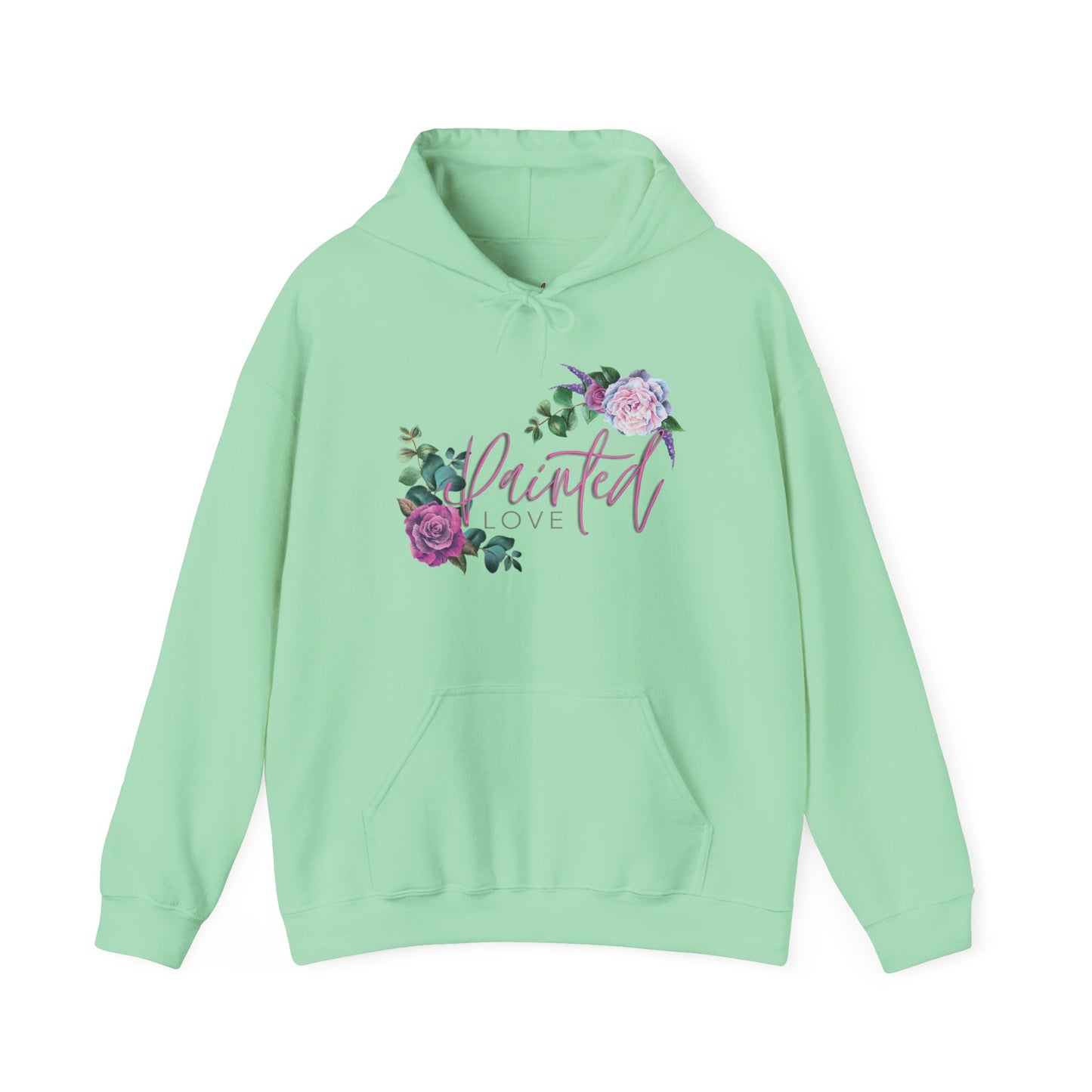 Painted Love Customs Floral Logo Hoodie