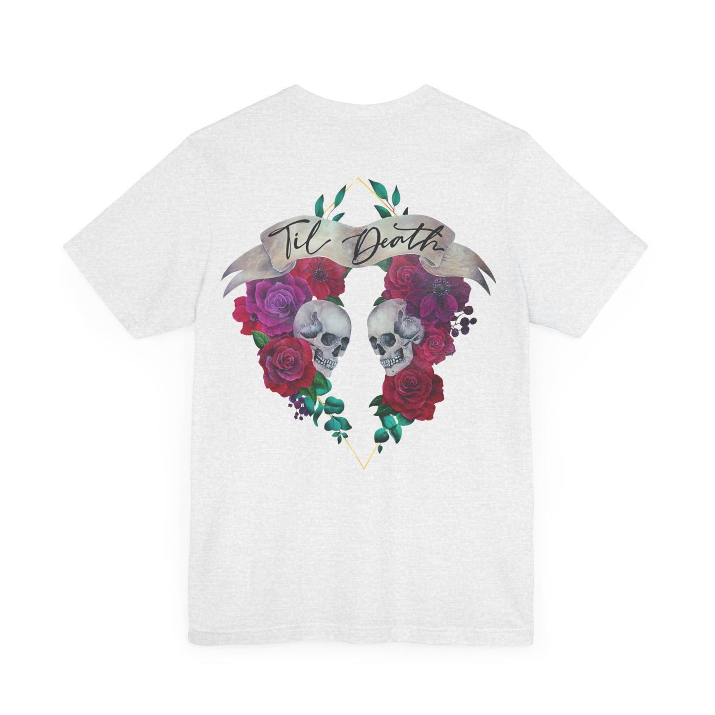 Skull and Roses Back Unisex Tee