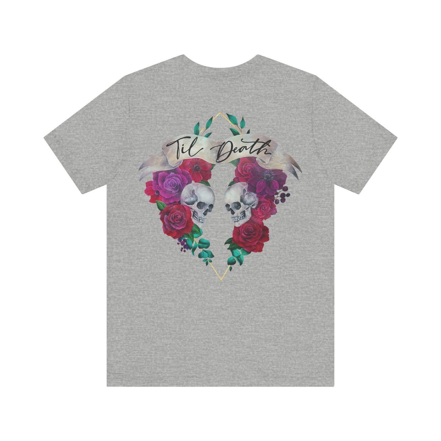 Skull and Roses Back Unisex Tee