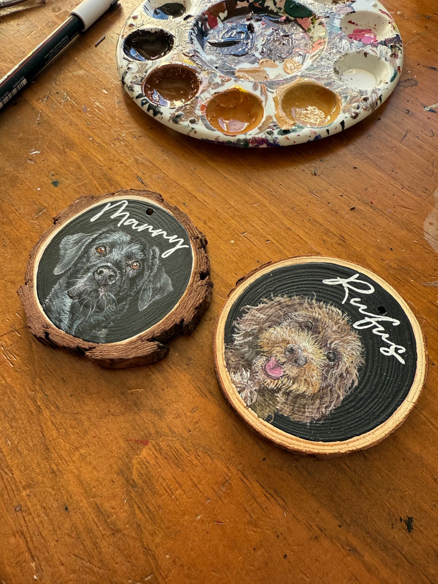 Hand Painted Pet Portrait Decoration PRE ORDER FOR NOVEMBER