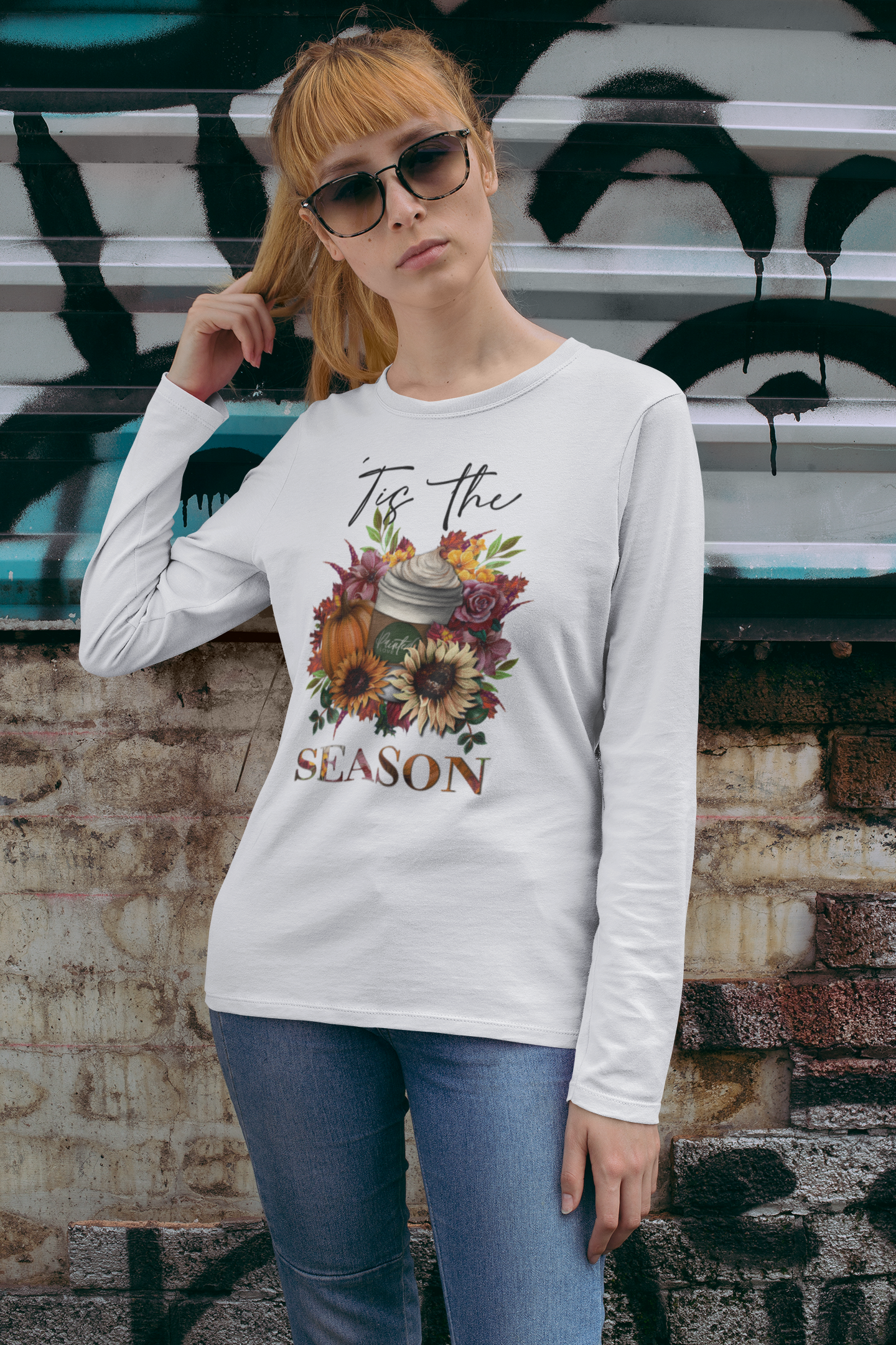 Halloween “‘Tis the Season” Long Sleeve Tee