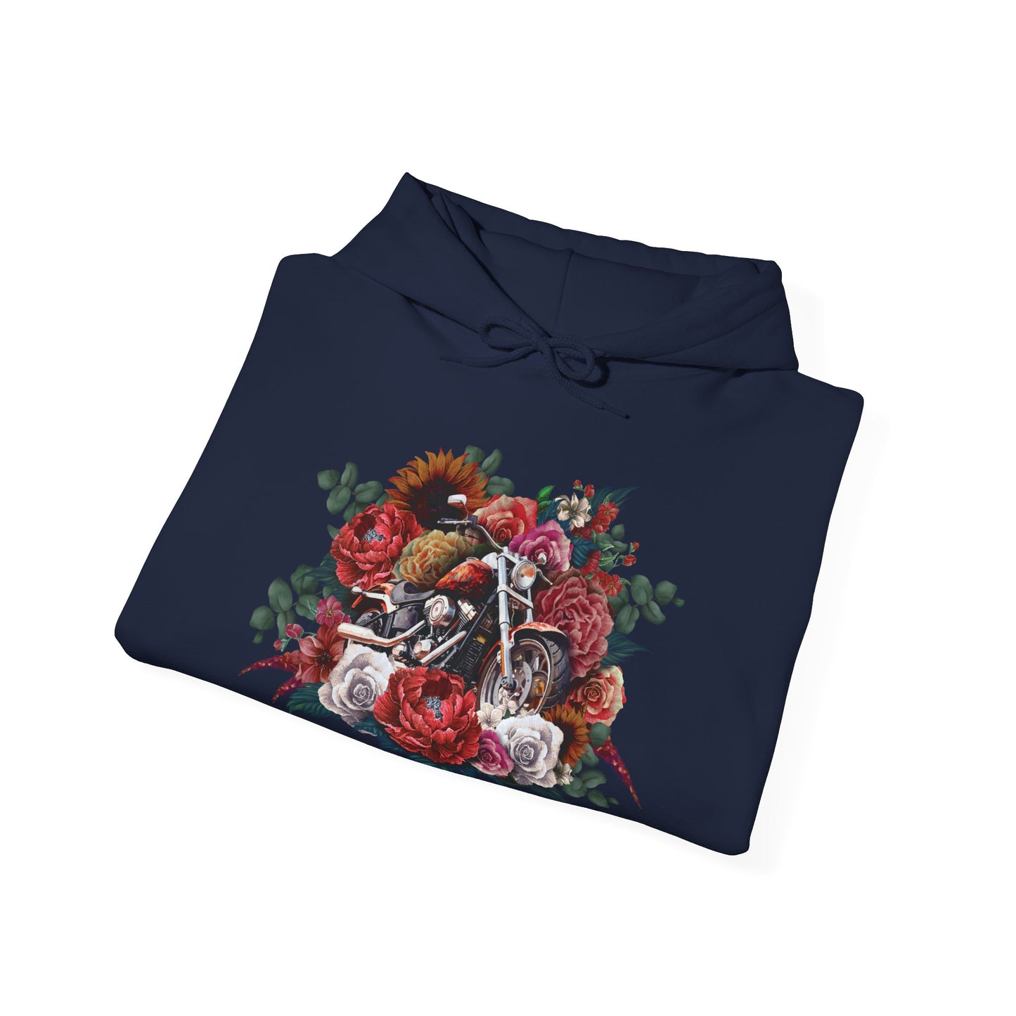 Floral Motorcycle Hoodie