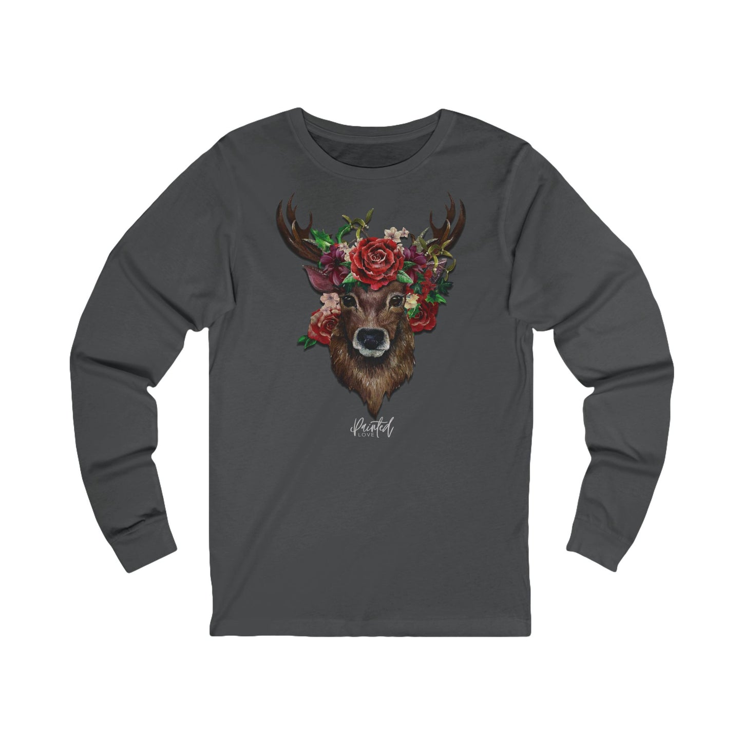 Christmas Deer Long Sleeved T-Shirt