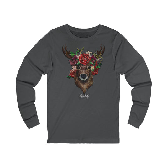 Christmas Deer Long Sleeved T-Shirt