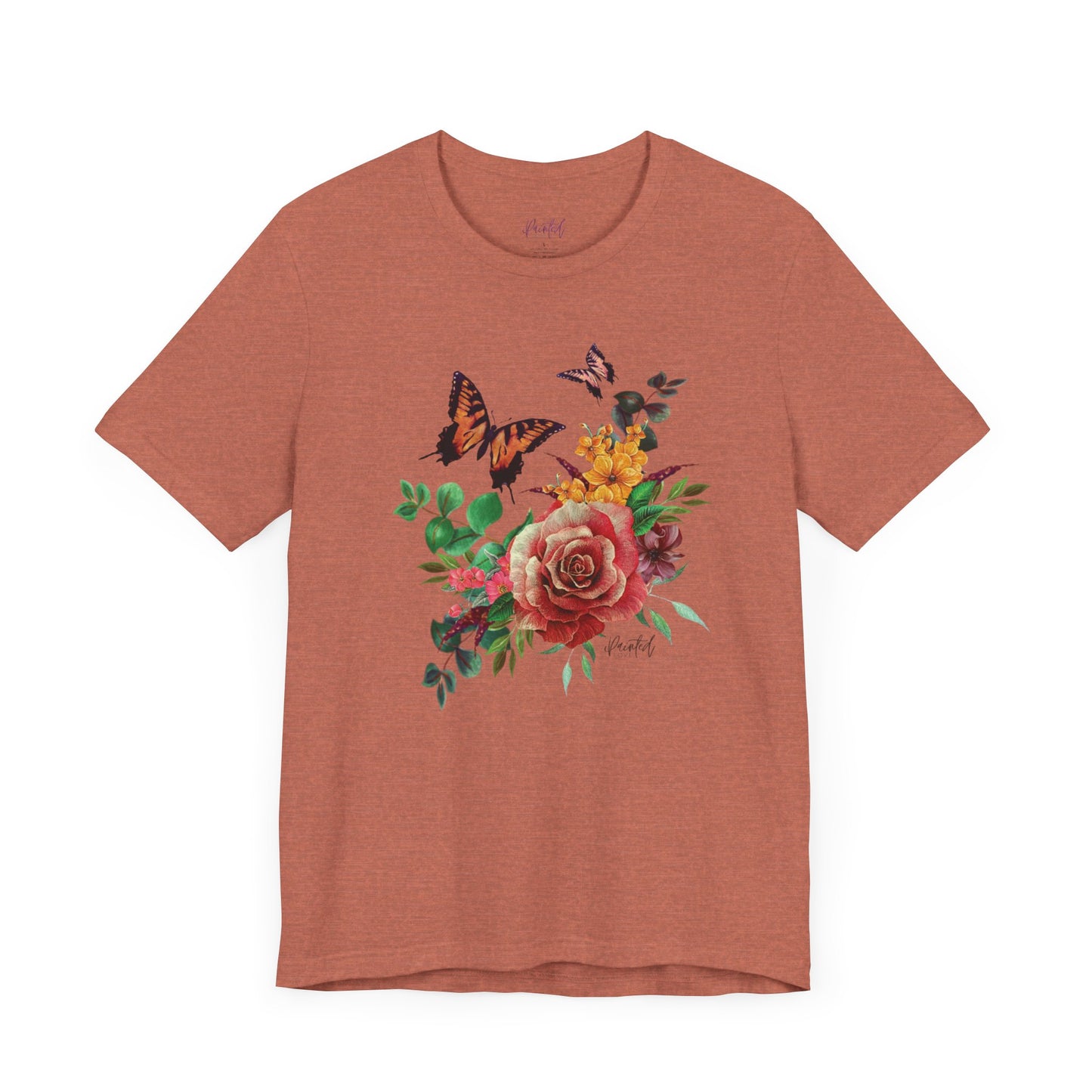 Floral Butterfly T-Shirt