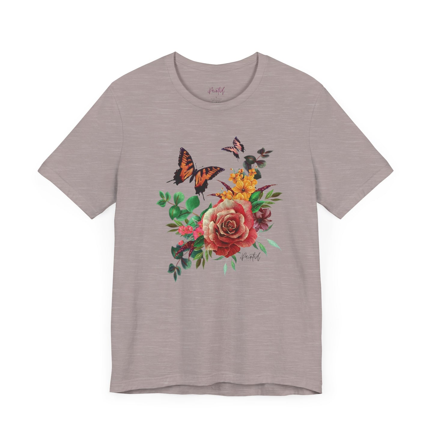 Floral Butterfly T-Shirt