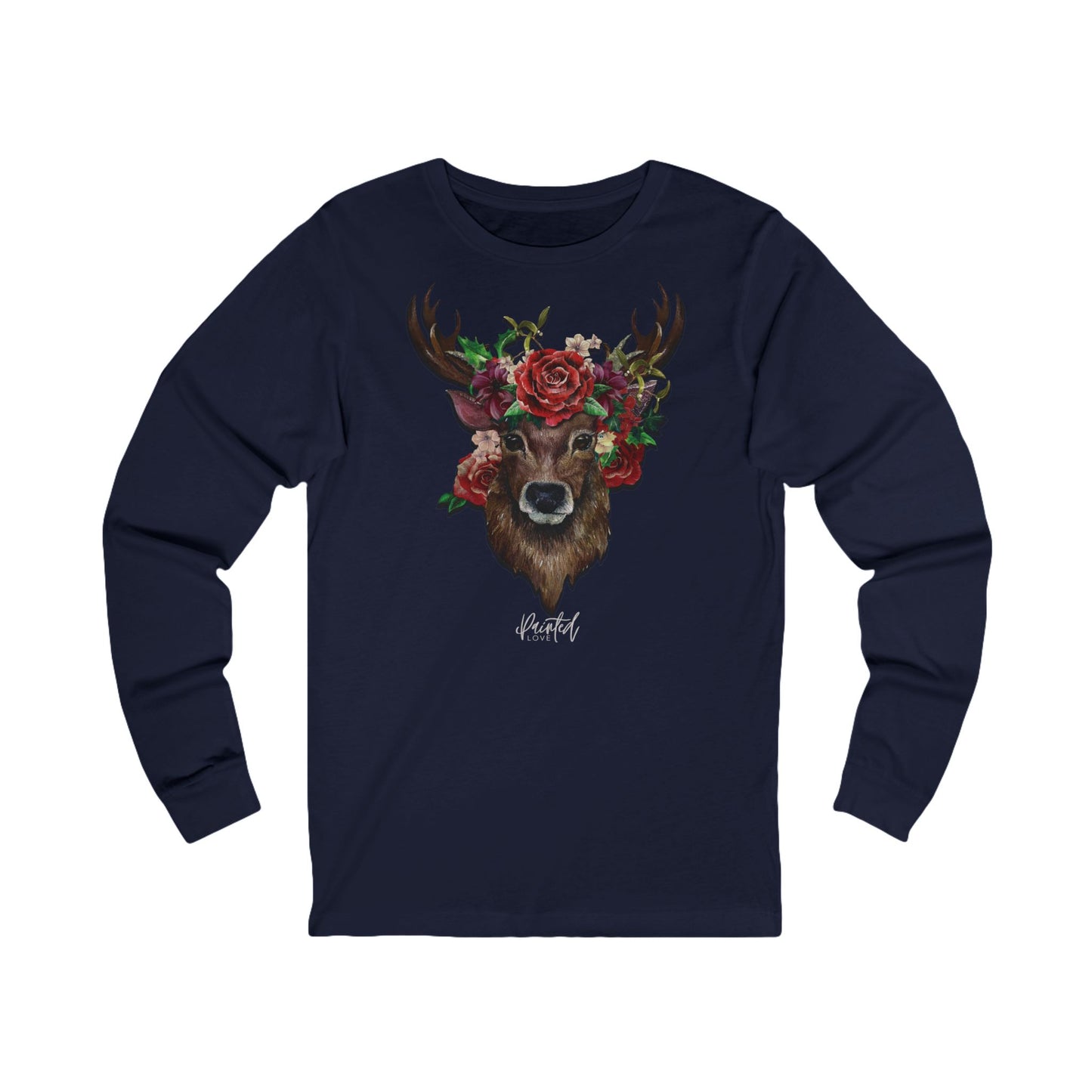 Christmas Deer Long Sleeved T-Shirt