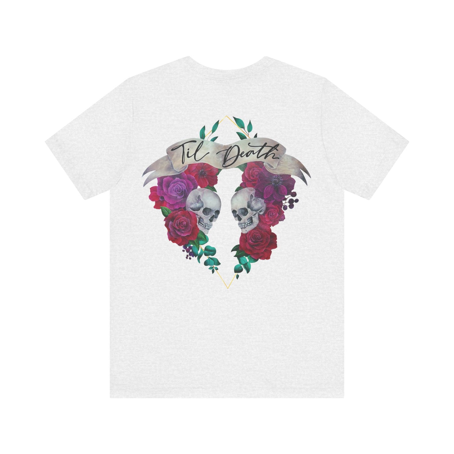 Skull and Roses Back Unisex Tee