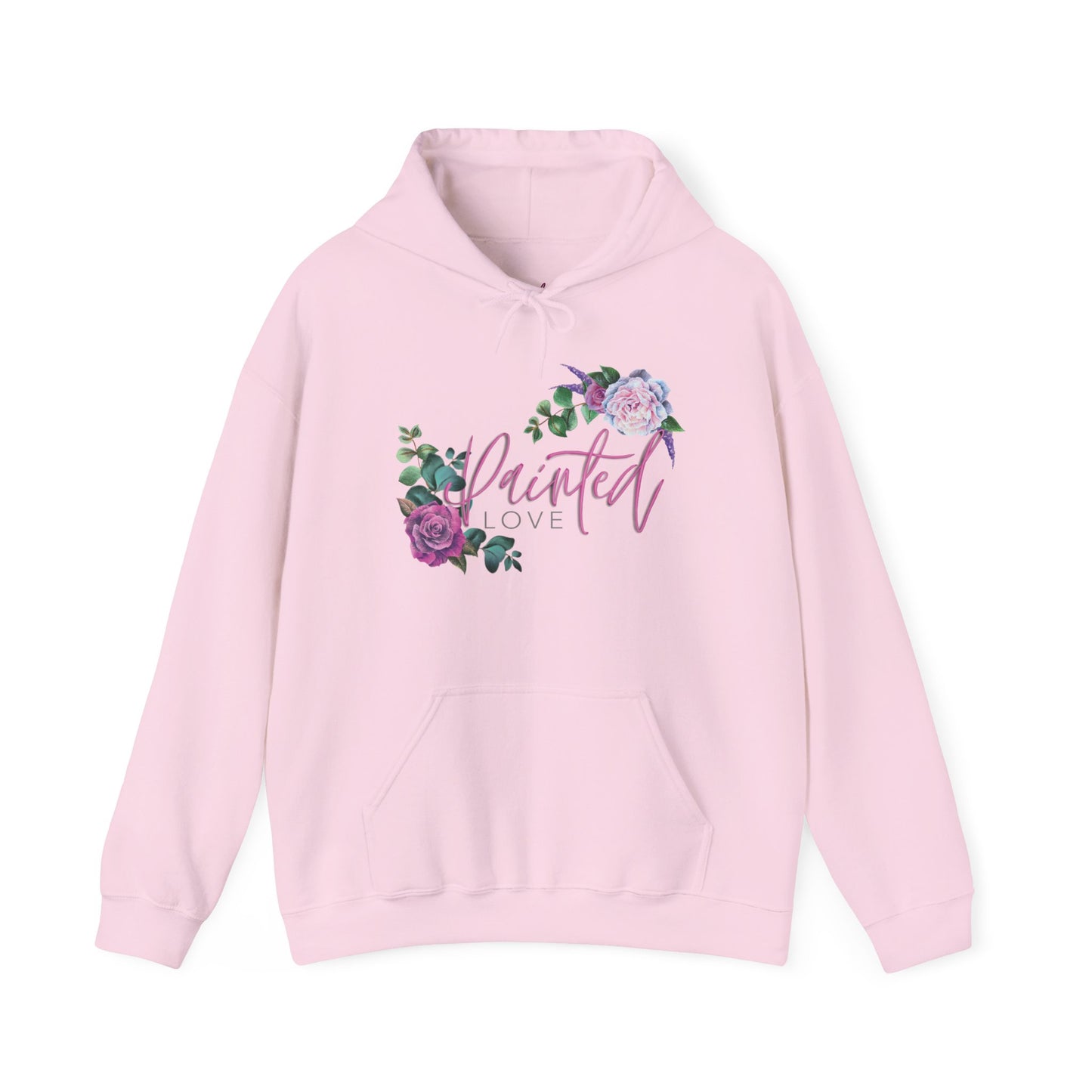 Painted Love Customs Floral Logo Hoodie