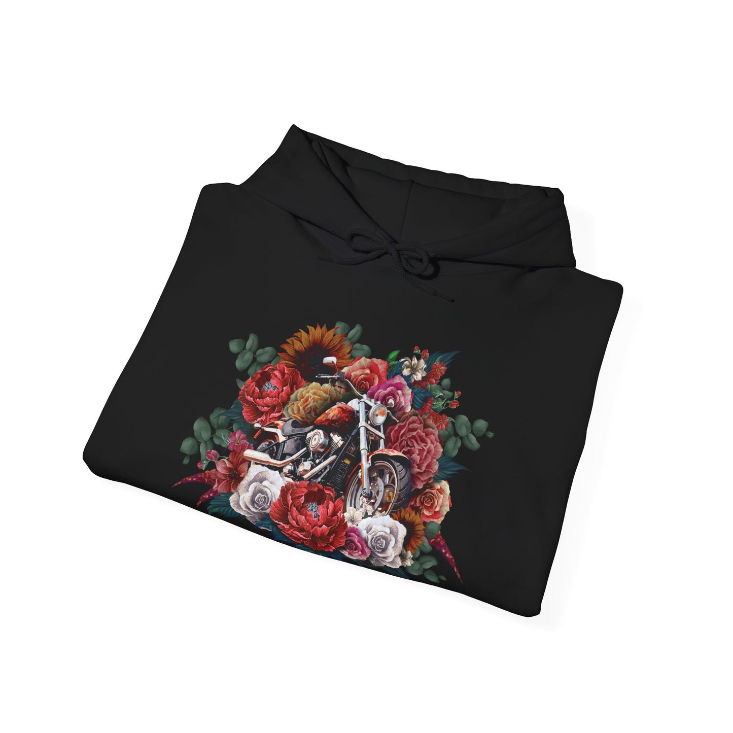 Floral Motorcycle Hoodie