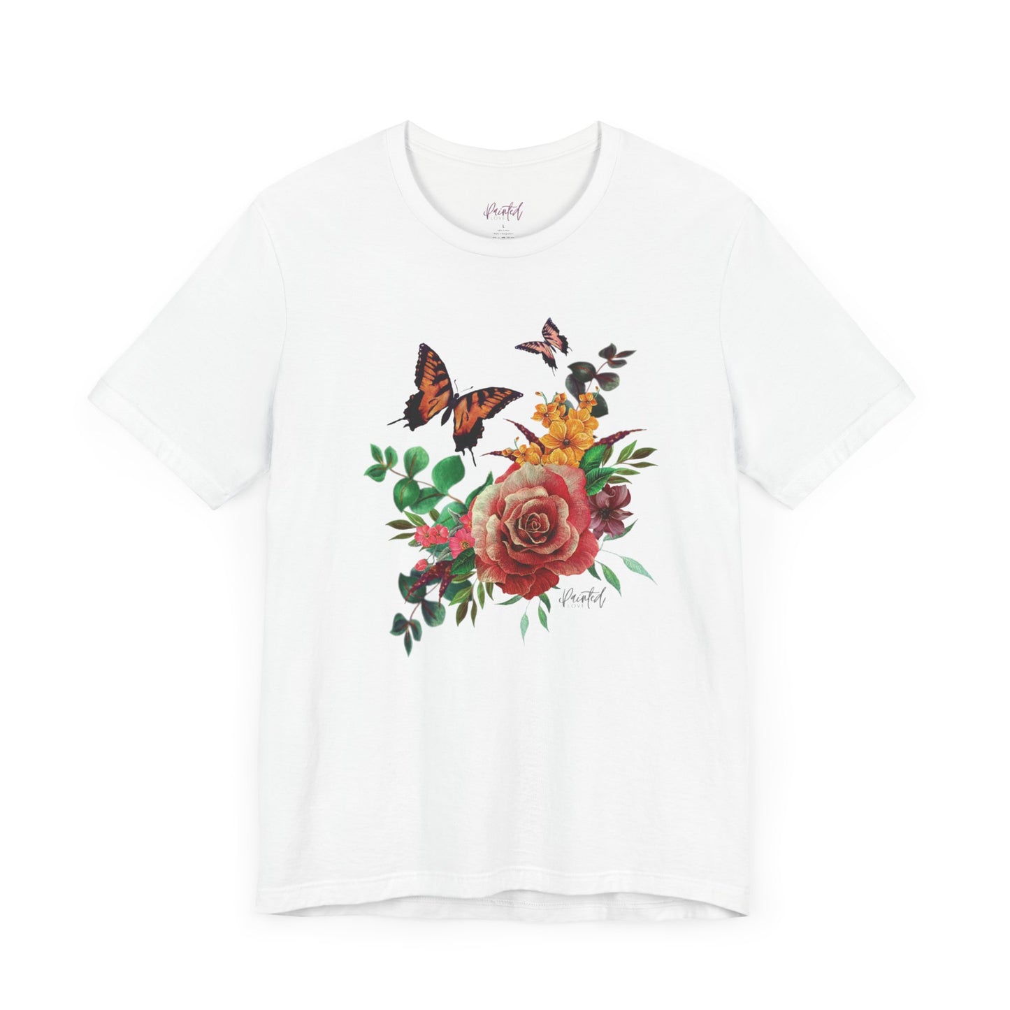 Floral Butterfly T-Shirt