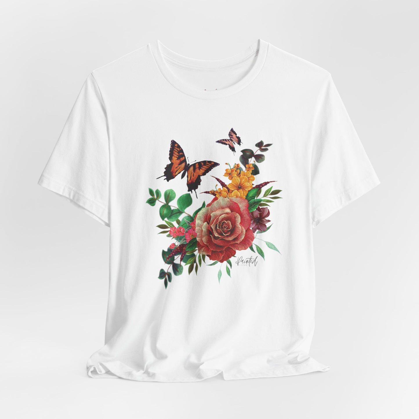 Floral Butterfly T-Shirt