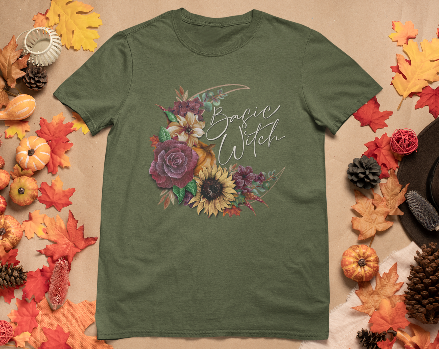 “Basic Witch” Halloween T-Shirt