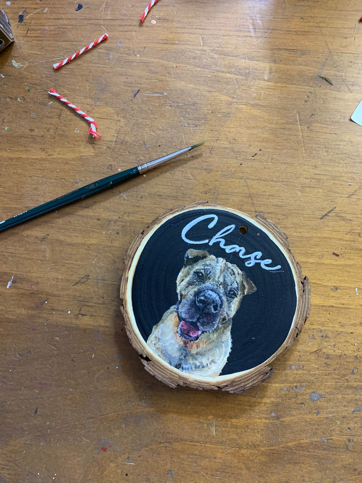 Hand Painted Pet Portrait Decoration PRE ORDER FOR NOVEMBER