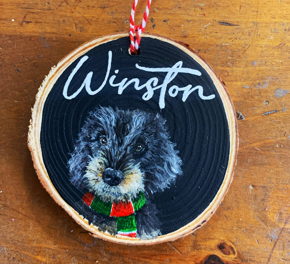 Hand Painted Pet Portrait Decoration PRE ORDER FOR NOVEMBER